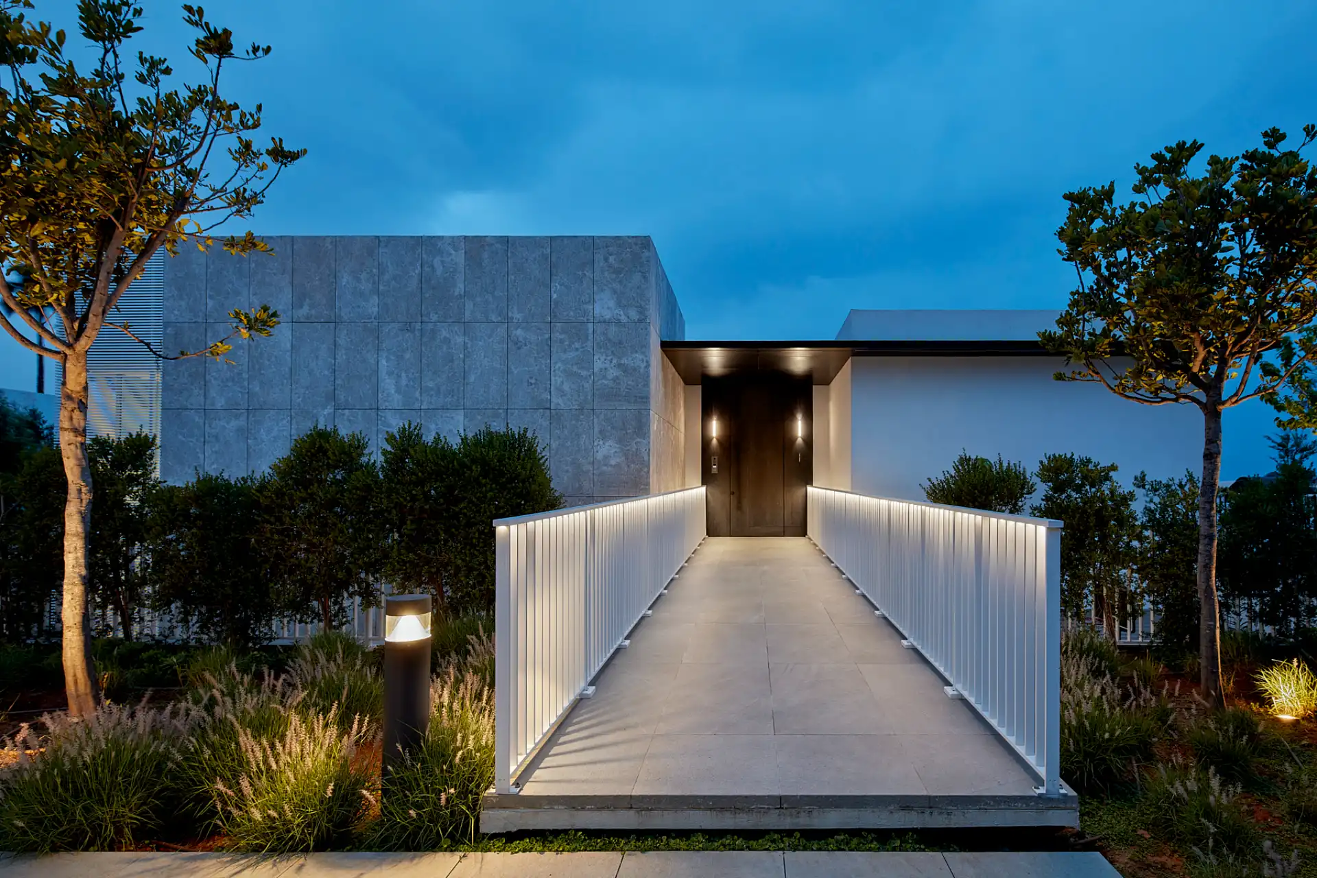 Entrance night